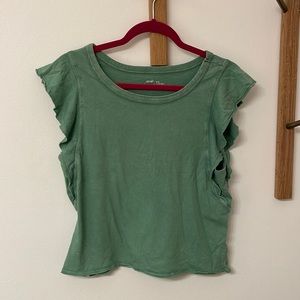 COPY - Aerie Flutter Sleeve Baby T-Shirt